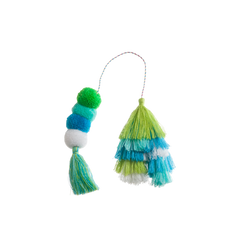 Bauble - Seaweed Double Tassel R4
