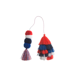 Bauble - Usa Double Tassel C3