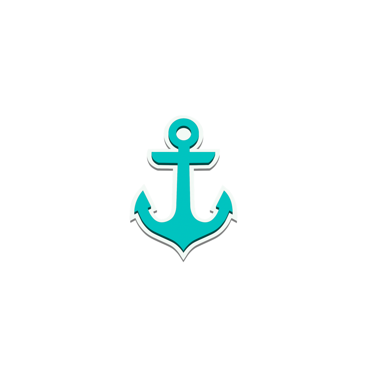 Bit - Turquoise Anchor P3