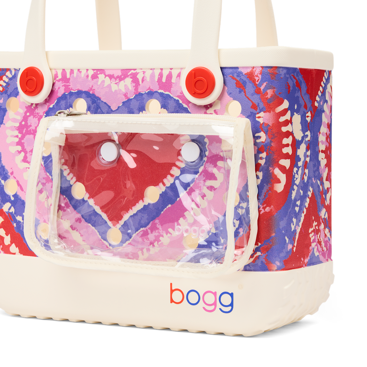 Bitty - Dye - licious Heart Buoy Red Q2