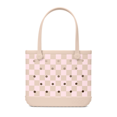Baby - Checkered Linen/ Pink Marshmallow J4