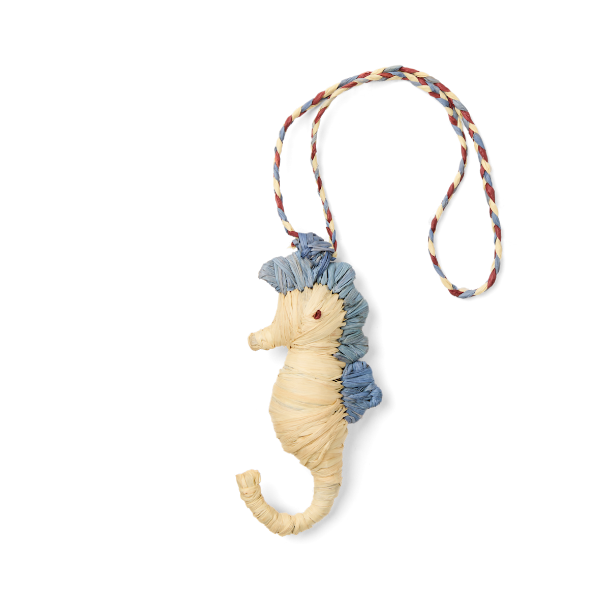 'd & Charmed - Raffia Seahorse J3