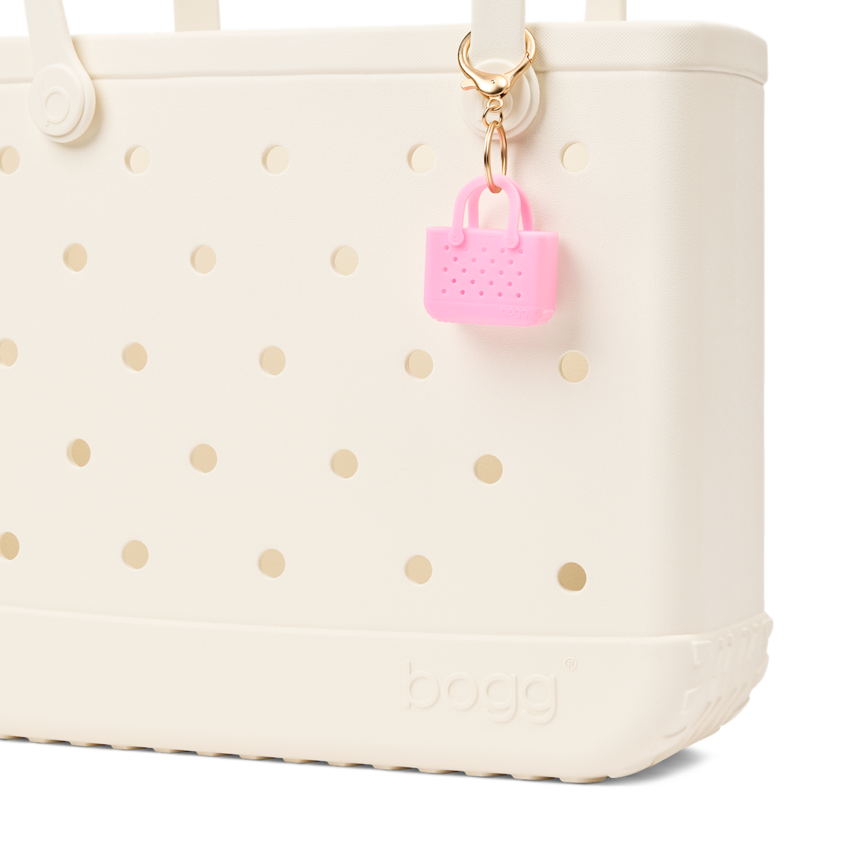Tiny Tote Keychain - Pink Taffy C9