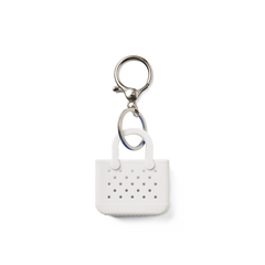 Tiny Tote Keychain - For Shore White I1