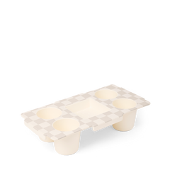 Top o' the to Ya - Checkered Coconut/Mushroom H9