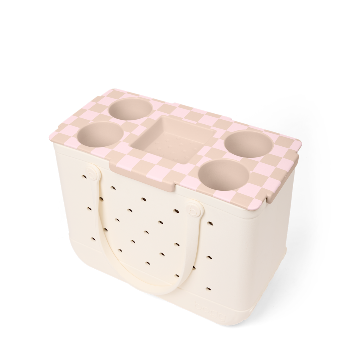 Top o' the to Ya - Checkered Linen/ Pink Marshmallow P2