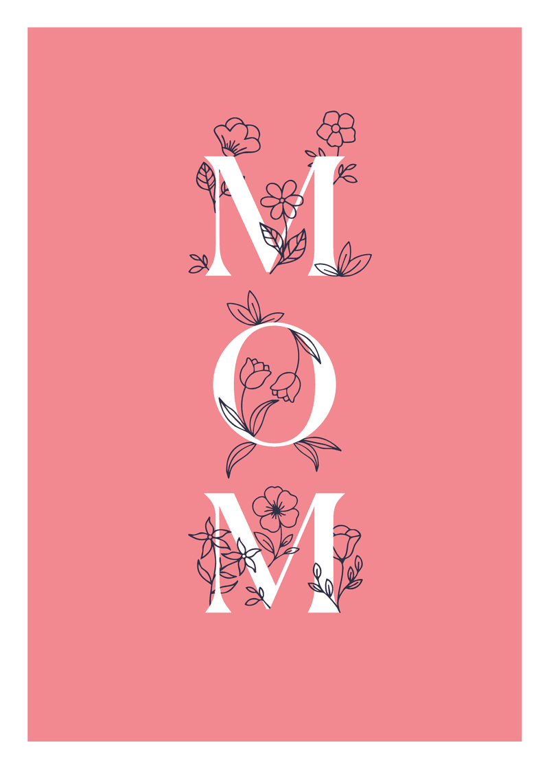 Mom Greeting Card E1
