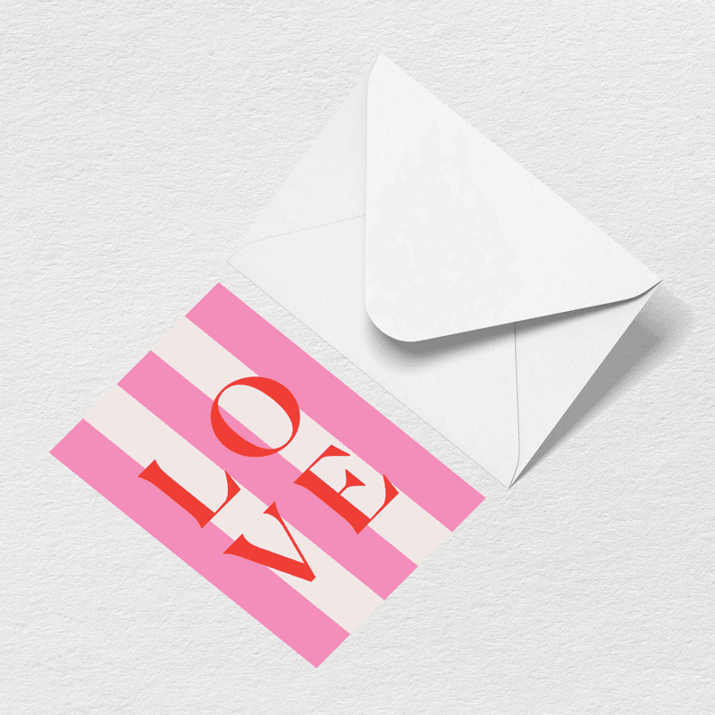 Love Greeting Card U2