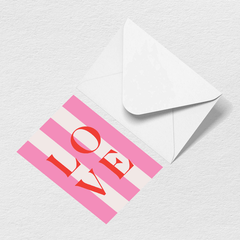 Love Greeting Card U2