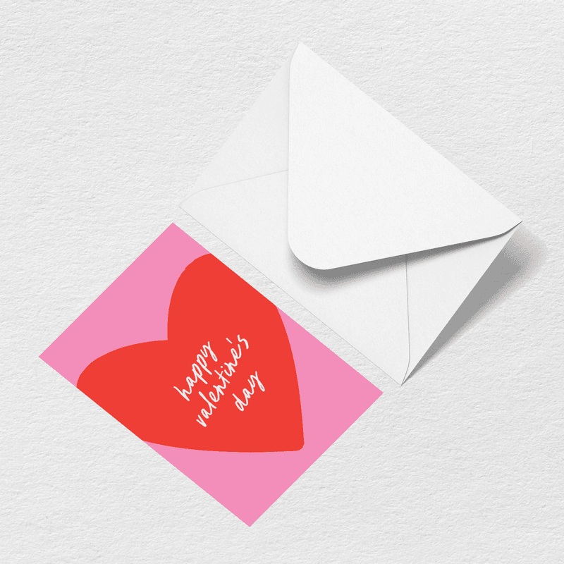 Happy Valentine's Day Greeting Card O3