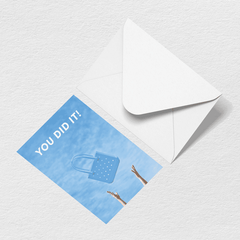 Graduation You Did It Greeting Card H8