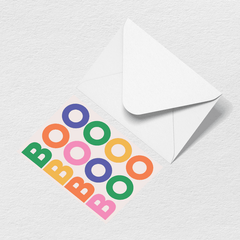 Boo Greeting Card D8