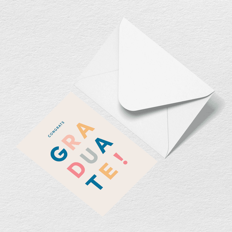 Graduation Graduate Greeting Card P6